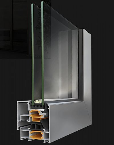 Αλουμίνια Alumil Ανοιγόμενα Κουφώματα S67 PHOS