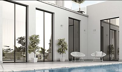 Αλουμίνια Elvial Ανοιγόμενα Κουφώματα W77