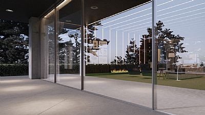 Αλουμίνια Europa Επάλληλα Κουφώματα Minimal Frame