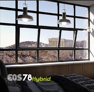 Αλουμίνια Europa Ανοιγόμενα Κουφώματα Eos 78 Hybrid