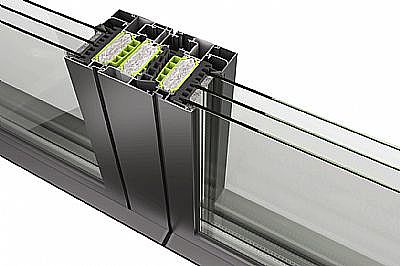 Αλουμίνια Europa Ανοιγόμενα Κουφώματα Eos 90 PH Hybrid