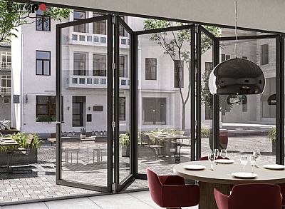 Φυσαρμόνικα Κουφώματα Αλουμινίου Europa EFD 77 Hybrid