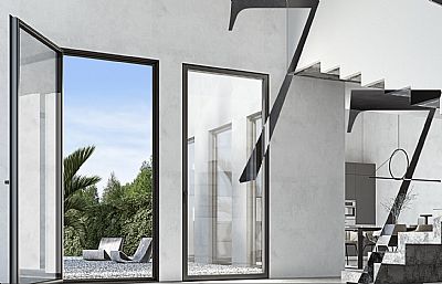 Αλουμίνια Elvial Ανοιγόμενα Κουφώματα W77